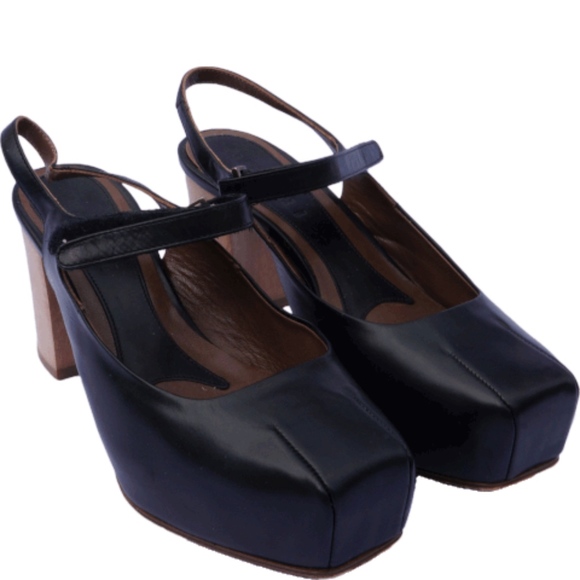 MARNI PLATFORM SLINGBACK SANDALS - Picture 5 of 5